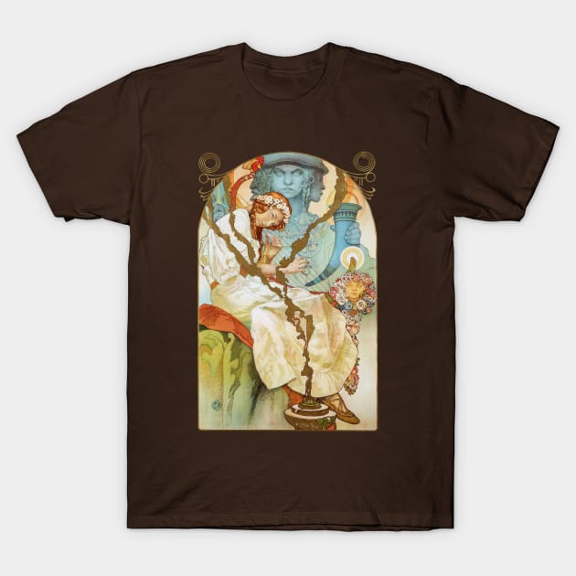 Mucha lithograph from Slav Epic series T-Shirt by UndiscoveredWonders